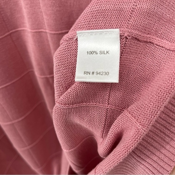 Paul Fredrick Mens 100% Silk Sweater Vest Size XXL Square Design Golf Casual - Picture 5 of 9